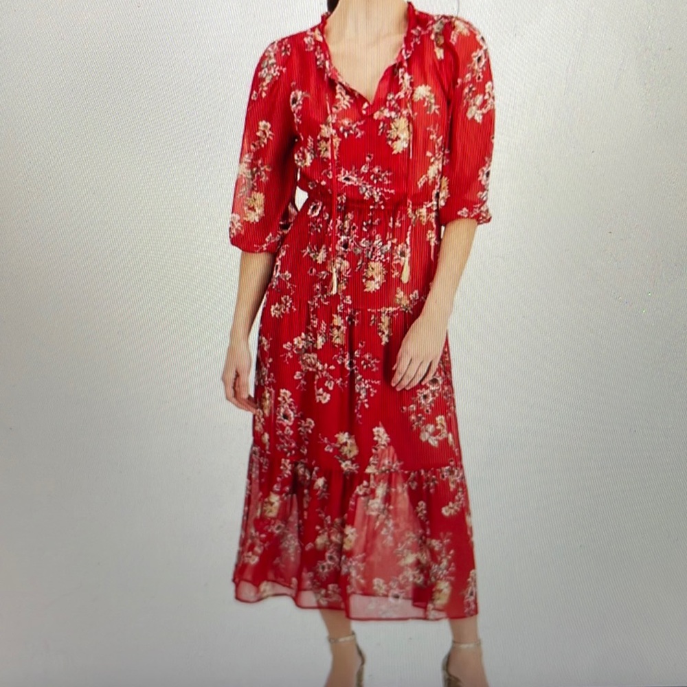 Tinsel Midi Dress